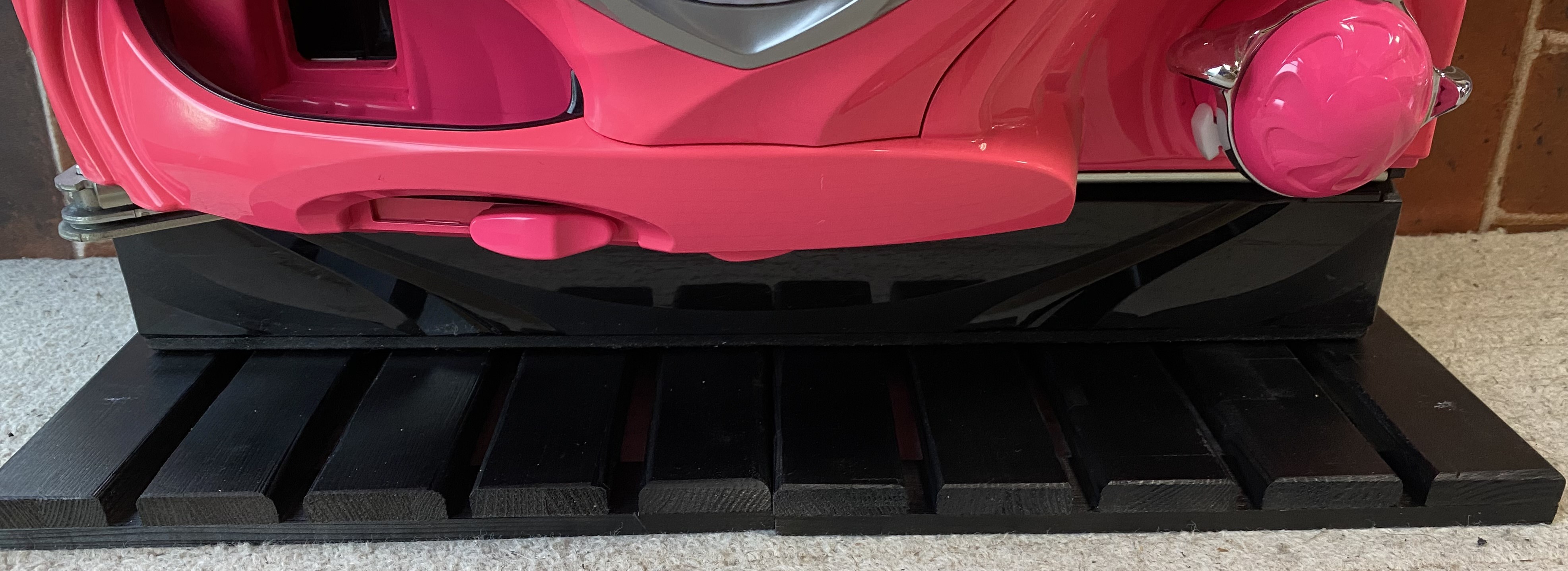 安定板 キャスター無 正面画像