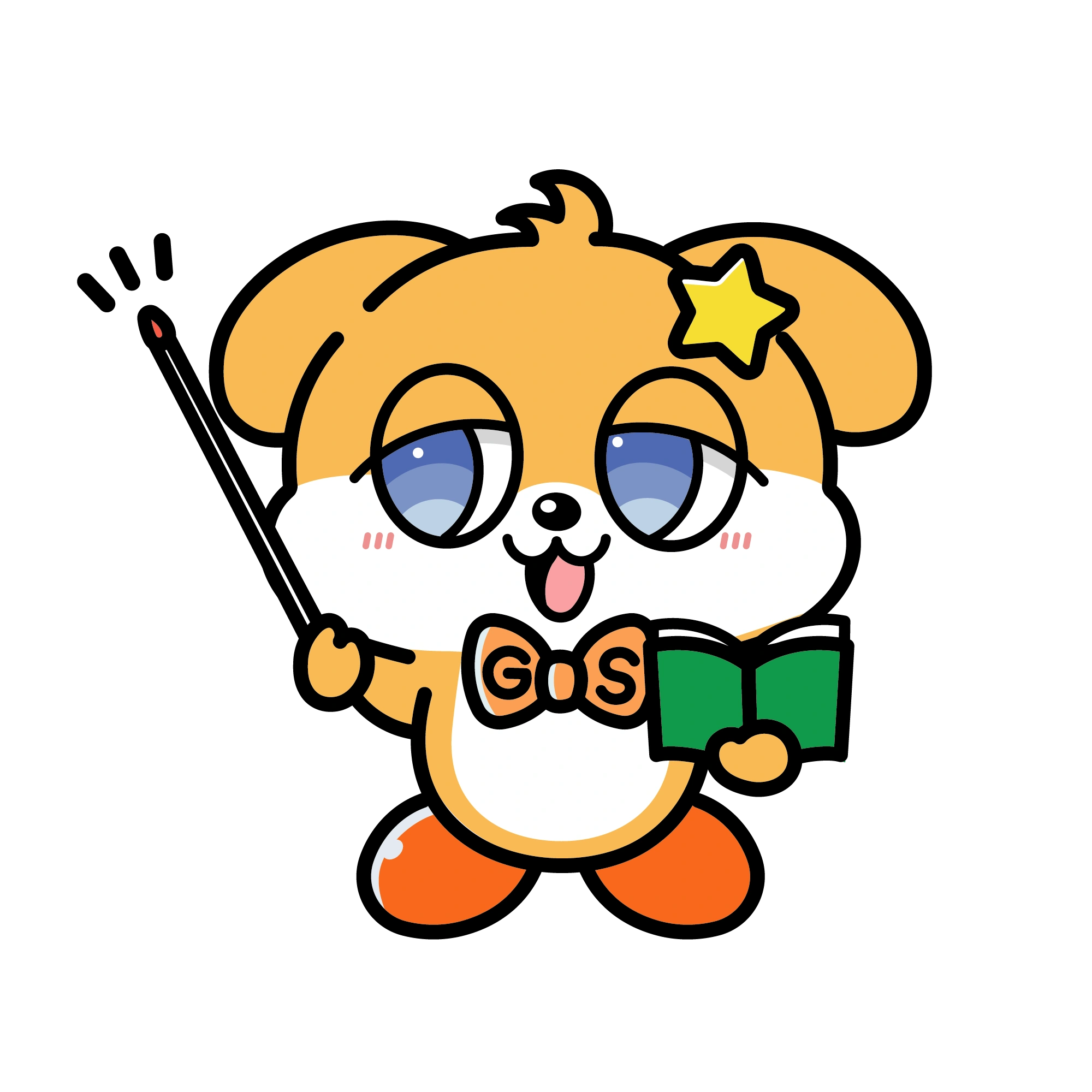 ボードを示すグロー