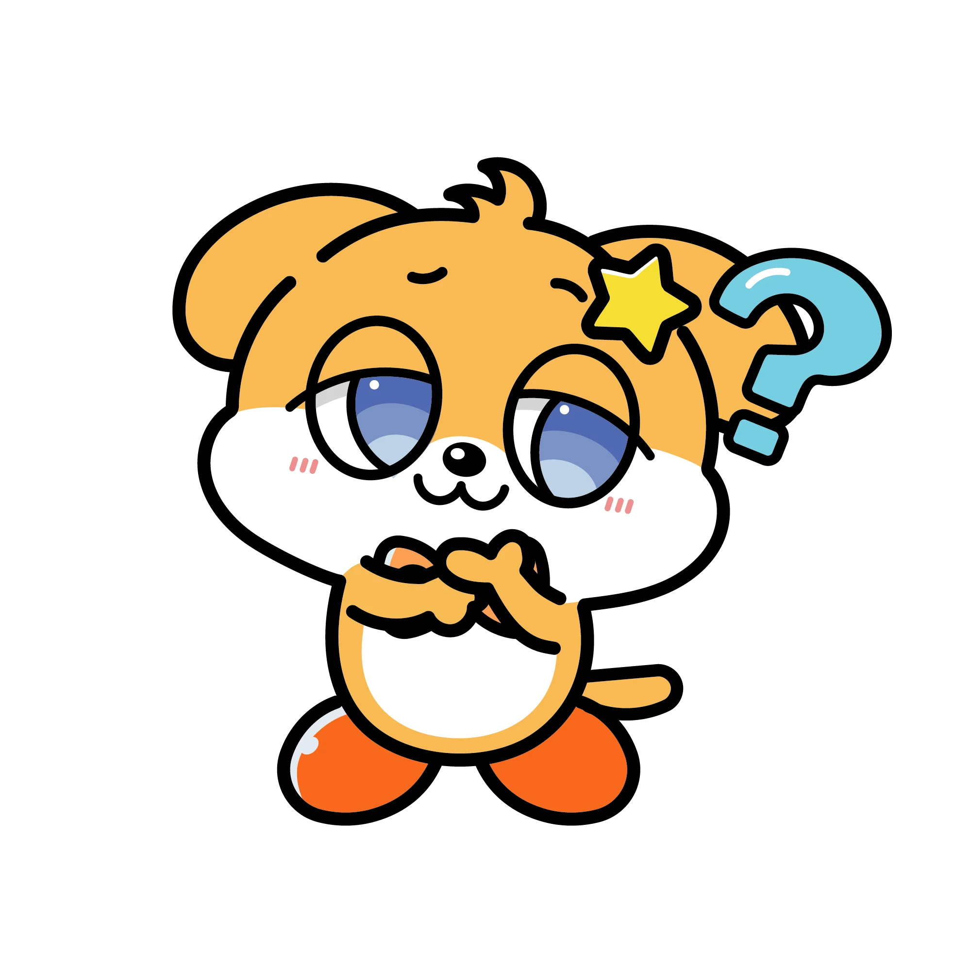 疑問を持つグロー