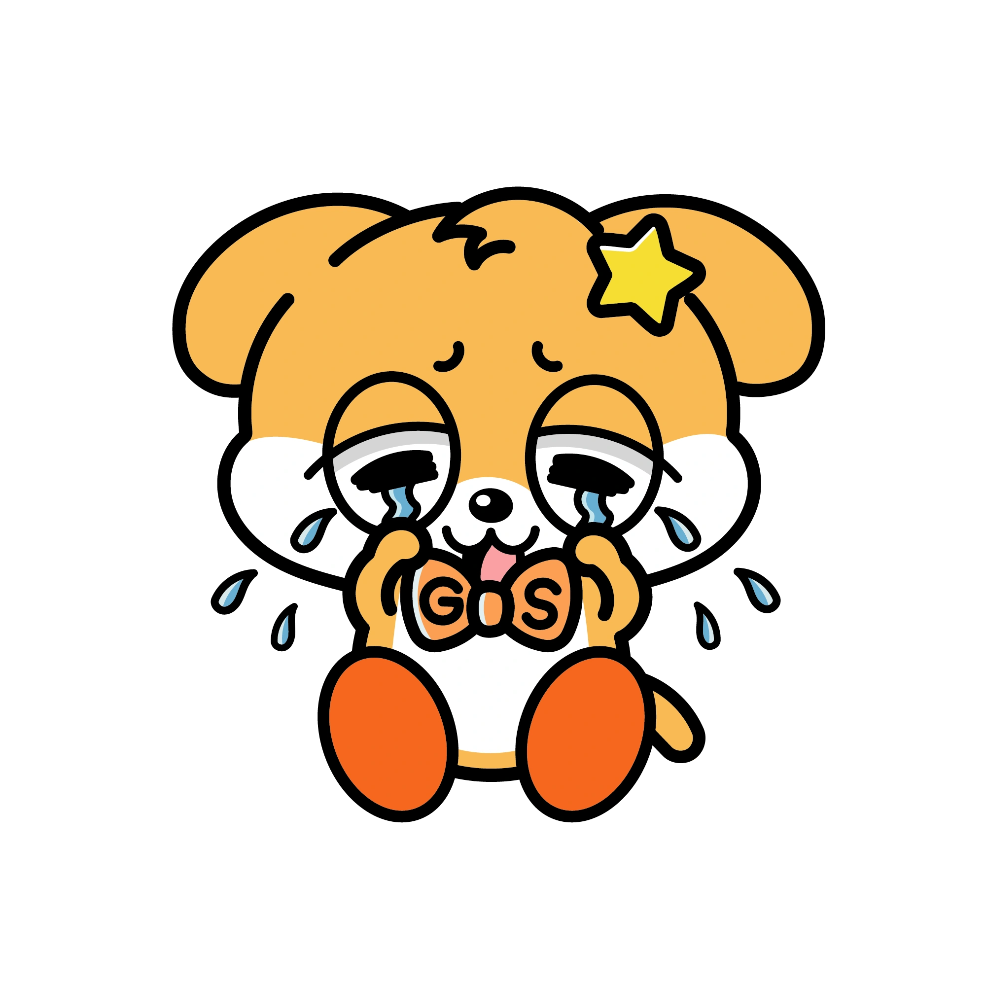 悩んでいるグロー