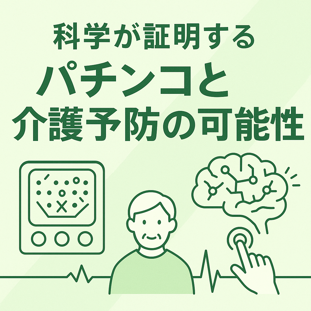 科学が証明する、パチンコと介護予防の可能性 サムネイル