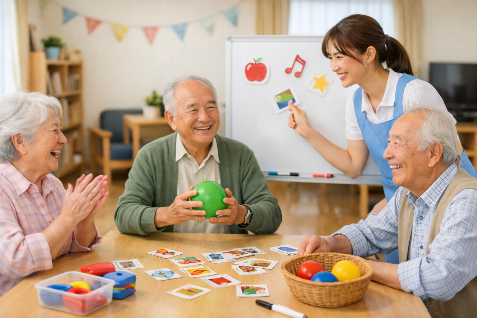 デイサービスのレクネタ大全（レクリエーション運用イメージ）