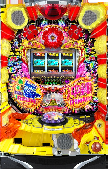 PAドラム海物語IN沖縄 福祉施設向け実機