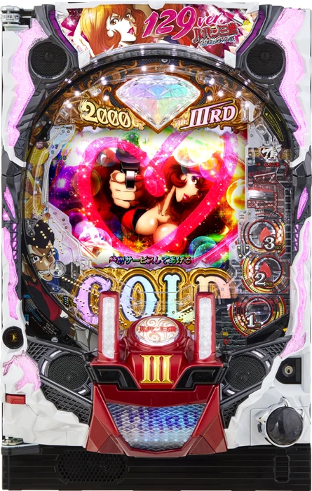 Pルパン三世 2000カラットの涙 129ver. 施設向け中古パチンコ実機